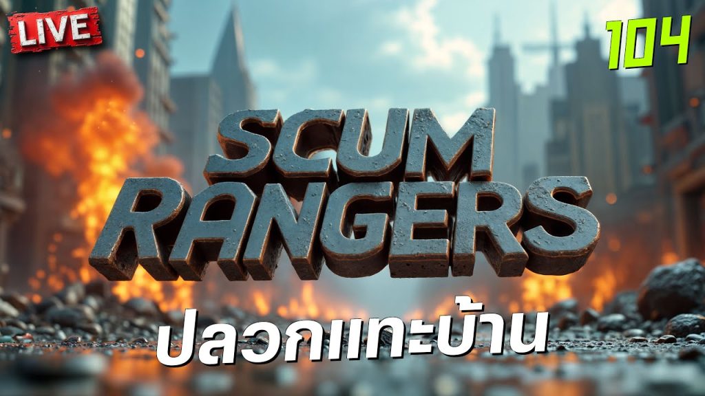 SCUM Rangers LIVE-104 ปลวกแทะบ้าน