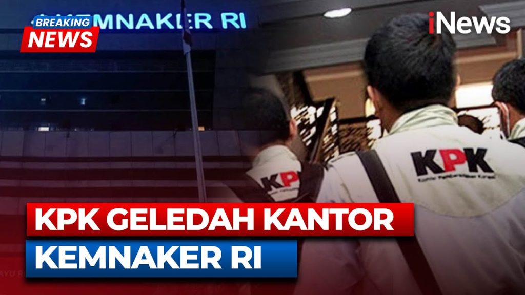 Breaking News KPK Geledah Kantor Kemnaker Terkait Dugaan Suap Tenaga Asing | 20/05