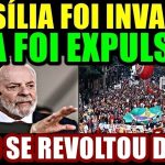 BRASÍLIA É INVADIDA! LULA É EXPULSO, APÓS ROUBAR OS VELHINHOS DO INSS. A CASA CAIU